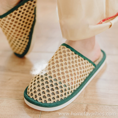 Summer Linen Cotton Woven Breathable Sandals